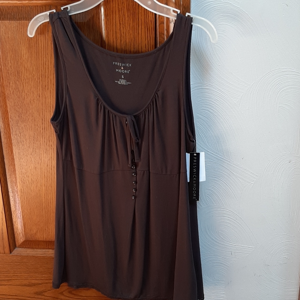 NWT Brown Tank top